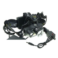 НЕМСКИ АКУМУЛАТОРЕН LED ЧЕЛНИК BL-T44 + ЛЕД ФЕНЕР