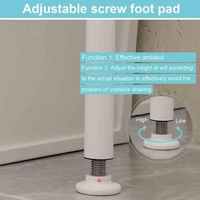 НЕМСКА ЕТАЖЕРКА ЗА ТОАЛЕТНА и БАНЯ TOILET RACK 3 реда 65см ширина /бял/ + ЛЕД ФЕНЕР