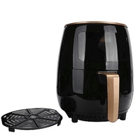 НЕМСКИ Фритюрник Silver Crest, С горещ въздух, С функция печене, 6л, 2400 W, Подарък силиконова подложка + ЛЕД ФЕНЕР