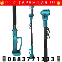 НЕМСКА Акумулаторна Безчеткова Лозарска Ножица с Телескопичен Прът 36V 8,0AH KRAFTROYAL 2 Батерии + ЛЕД ФЕНЕР