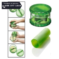 НЕМСКА Преса за чесън Garlic Pro + ЛЕД ФЕНЕР