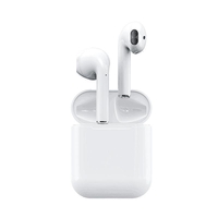 НЕМСКИ AirPods Bluetooth Слушалки i12 TWS 3D + ЛЕД ФЕНЕР