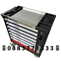 НЕМСКИ Професионален Шкаф за Инструменти с Метален Плот HAWEK HW-1153 + ЛЕД ФЕНЕР