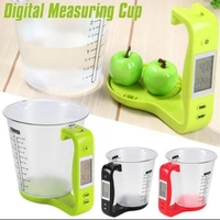 НЕМСКИ Дигитална мерителна кана с LCD Кантар + ЛЕД ФЕНЕР