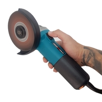 НЕМСКИ Електрически Ъглошлайф Kraft 125 мм 1400W с регулация на оборотите + ЛЕД ФЕНЕР