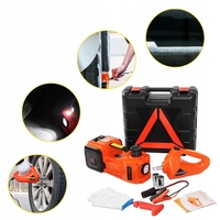 НЕМСКИ Комплект Електрически Хидравличен Крик 3в1 – Компресор , Електрически Ударен Гайковерт , Крик + ЛЕД ФЕНЕР