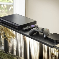 НЕМСКА Пoставка за телевизор с плосък екран, универсална Home Design + ЛЕД ФЕНЕР