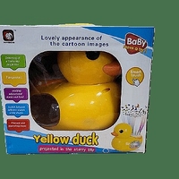 НЕМСКА Детска лампа Yellow duck + ЛЕД ФЕНЕР