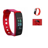 НЕМСКИ Смарт часовник и гривна B1 с 1,3-инчов IPS сензорен екран, Функции стъпки, сън, сърдечен ритъм, кръвно налягане + ЛЕД ФЕНЕР.