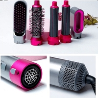 НЕМСКА Многофункционална маша за коса с 5 различни приставки, WrapAir 1000 W + ЛЕД ФЕНЕР