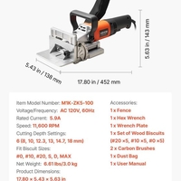 НЕМСКА Фреза за сглобки тип „бисквитка“ + Подарък ЛЕД ФЕНЕР