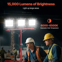 НЕМСКА LED работна лампа на статив + Подарък ЛЕД ФЕНЕР