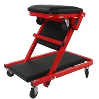 НЕМСКА Сгъваема Авто Лежанка работен стол за авто сервиз Mar – Pol Полша + ЛЕД ФЕНЕР