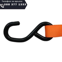 НЕМСКИ Комплект Колани С Тресчотка За Товари 4.5 метра + ЛЕД ФЕНЕР