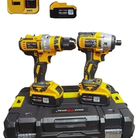 НЕМСКИ 2в1 Акумулаторен Импакт и Винтоверт Безжичен 36V 8,0AH Kraft + ЛЕД ФЕНЕР