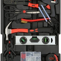 НЕМСКИ Куфар с Инструменти 499 части на колела STAHL MAYER. Tресчотка, тресчотни ключове, отвертки. + ЛЕД ФЕНЕР