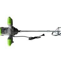 НЕМСКА Машина за Рязане на Плочки 1000мм с 2 ножа и Електрическа Бъркалка за Бетон Цимент Лепило и др. 2400W Теракотмашина 100см + Резервен Нож + ЛЕД ФЕНЕР