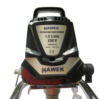 НЕМСКА Професионална Безвъздушна Машина за Боядисване HAWEK HW-9018 Мощност и Прецизност за Всеки Проект + ЛЕД ФЕНЕР