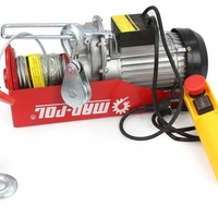 НЕМСКА Електрическа Лебедка 800 КГ 12 М 1300W Mar-Pol + ЛЕД ФЕНЕР