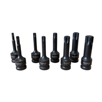 НЕМСКИ УДАРНИ БИТОВЕ КОМПЛЕКТ 1/2 – ТОРКС 8 ЧАСТИ HAWEK HW-2050 + ЛЕД ФЕНЕР