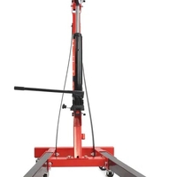 НЕМСКИ Кран за двигател 2 тона жираф + ЛЕД ФЕНЕР