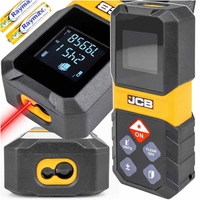 НЕМСКА Лазерна Ролетка JCB 30 метра LDM-30 + ЛЕД ФЕНЕР