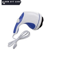 НЕМСКИ Стягащ масажор за тяло с 4 накрайника и отслабващ ефект + ЛЕД ФЕНЕР