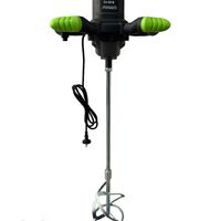 НЕМСКИ Строителен Миксер за Бетон Бъркалка за Цимент Електрическа Бетон STAHLMAYER 2400W + ЛЕД ФЕНЕР