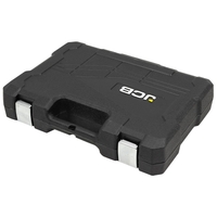 НЕМСКИ Дълбоки Ударни Вложки 1″ цол 12-СТЕННИ и 6-СТЕННИ 1″ 22-41мм 8 части JCB + ЛЕД ФЕНЕР