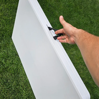 НЕМСКА Сгъваема Кетъринг Маса 76/183 см PETTEX + ЛЕД ФЕНЕР