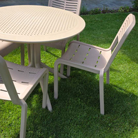 НЕМСКИ Комплект Мария 4 Стола С Маса + Подарък ЛЕД ФЕНЕР