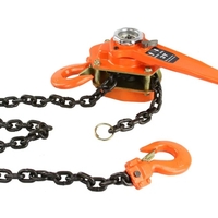 НЕМСКА Верижна Лебедка с Тресчотка 3 тона 2 метра + ЛЕД ФЕНЕР