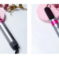 НЕМСКА Многофункционална маша за коса с 5 различни приставки, WrapAir 1000 W + ЛЕД ФЕНЕР