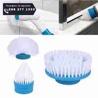 НЕМСКА Електрическа презареждаща се четка за почистване на баня Spin Scrubber + ЛЕД ФЕНЕР