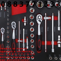 НЕМСКИ Шкаф за Инструменти с 7 чекмеджета EVERFORCE + ЛЕД ФЕНЕР