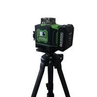 НЕМСКИ 4Д ЛАЗЕРЕН НИВЕЛИР ПРОФЕСИОНАЛЕН 4D 16 ЛИНИИ + ЛАЗЕРНА РОЛЕТКА HAWEK 50 МЕТРА + ЛЕД ФЕНЕР