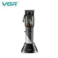 НЕМСКА Машинка за Подстригване VGR V-002 на Коса и Брада + ЛЕД ФЕНЕР