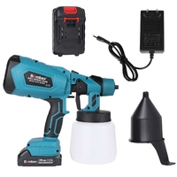 НЕМСКИ AKU пистолет за пръскане + резервна батерия + ЛЕД ФЕНЕР