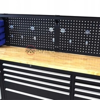 НЕМСКИ Подвижен Шкаф За Инструменти С Работен Плот ROCKFORCE+ЛЕД ФЕНЕР