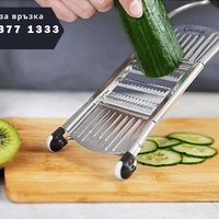 НЕМСКА Многофункционално ренде 6в1, Висококачествена неръждаема стомана, Остриета с качество G-NOX + ЛЕД ФЕНЕР