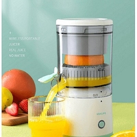 НЕМСКА Преносима безжична USB сокоизтисквачка за цитруси, Компактен дизайн, Лесен за използване и почистване + ЛЕД ФЕНЕР