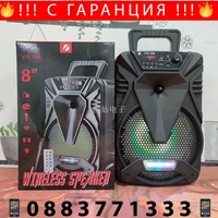 НЕМСКО Активна Bluetooth караоке тонколона 8