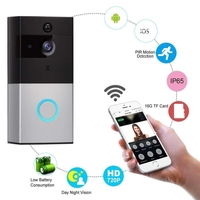 НЕМСКИ Smart Видеодомофон Звънец Wifi 720p + ЛЕД ФЕНЕР