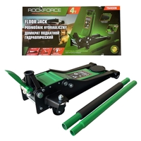 НЕМСКИ НИСКОПРОФИЛЕН КРИК КРОКОДИЛ 4 ТОНА С ДВЕ ПОМПИ И ПЕДАЛ 75 – 505ММ ROCKFORCE + ЛЕД ФЕНЕР