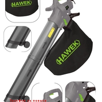 НЕМСКА Електрическа Духалка за Листа Листосъбирач 3500W Три Режима на Работа Събиране Издухване и Раздробяване HAWEK + ЛЕД ФЕНЕР