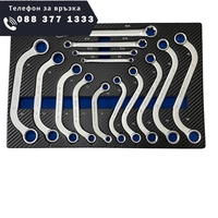 НЕМСКО КЛЮЧОВЕ S – ОБРАЗНИ С – ОБРАЗНИ Е-Torx СПЕЦИАЛНИ КЛЮЧОВЕ КОМПЛЕКТ 14части HAWEK HW-2054 + ЛЕД ФЕНЕР