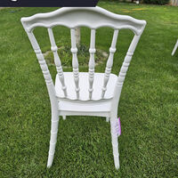 НЕМСКИ Сватбен Сет От 6 Стола Със Сгъваема Кетъринг Маса + ЛЕД ФЕНЕР