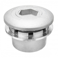 НЕМСКА Алуминиева тримерна глава със корда + ЛЕД ФЕНЕР