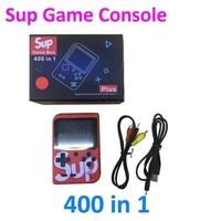 НЕМСКА SUP Game Box Игрална конзола с 400 ретро игри + ЛЕД ФЕНЕР