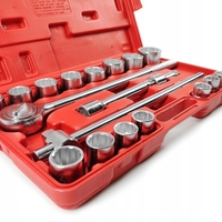 НЕМСКО Гедоре 21 части 3/4 6-стенен или 12-стенен 19-50мм Mar-Pol + ЛЕД ФЕНЕР